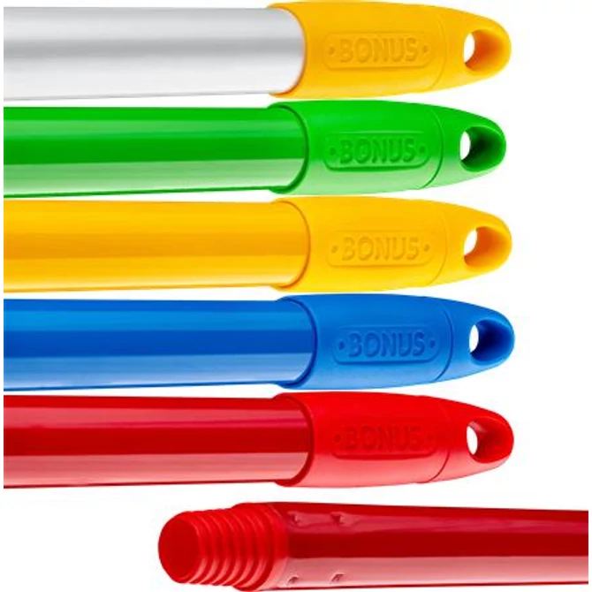 Nyél, menetes, alukróm, 140 cm, BONUS 