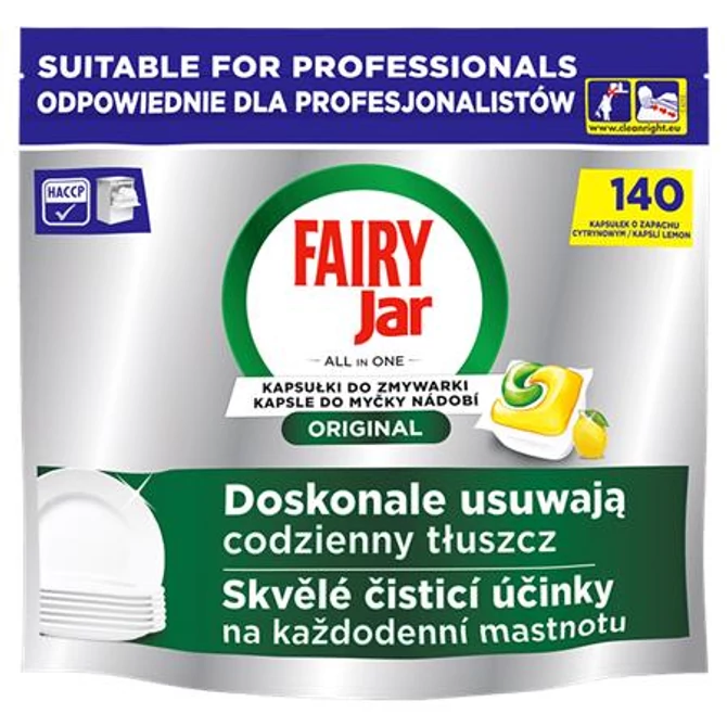 Mosogatógéptabletta, 140 db, JAR 