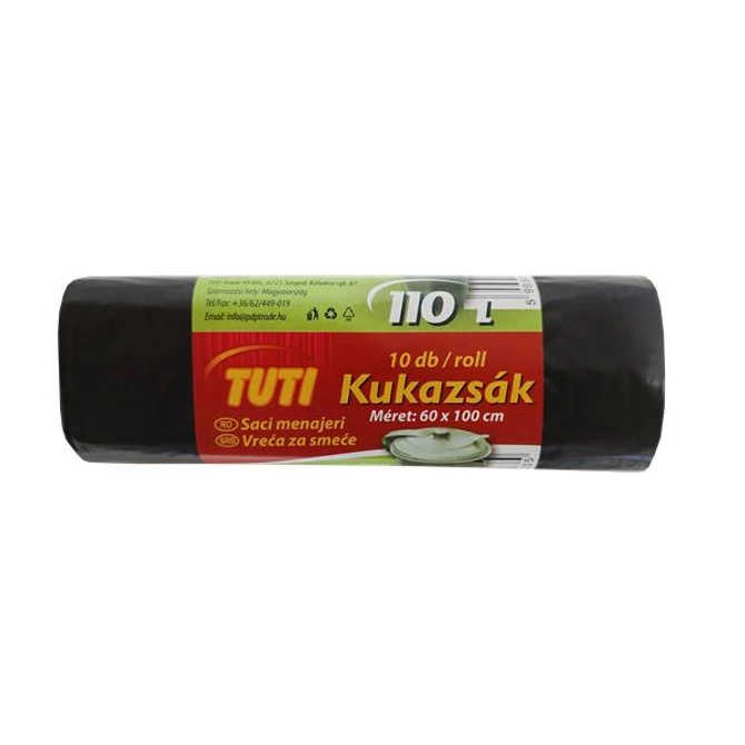Szemeteszsák, 110 l, 10 db, 