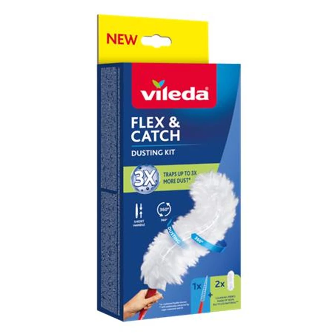 Portörlő szett, rövid nyelű, VILEDA 