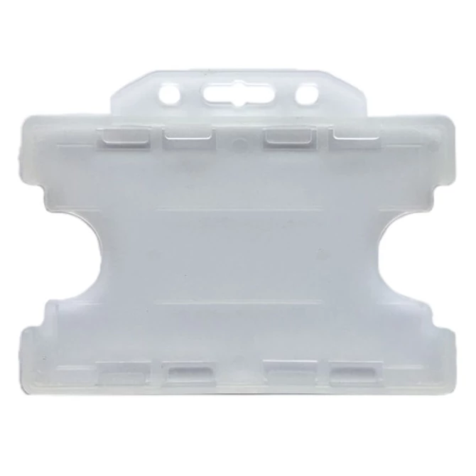 Azonosítókártya tartó Proximity álló 85x54mm opál 2 kártyás