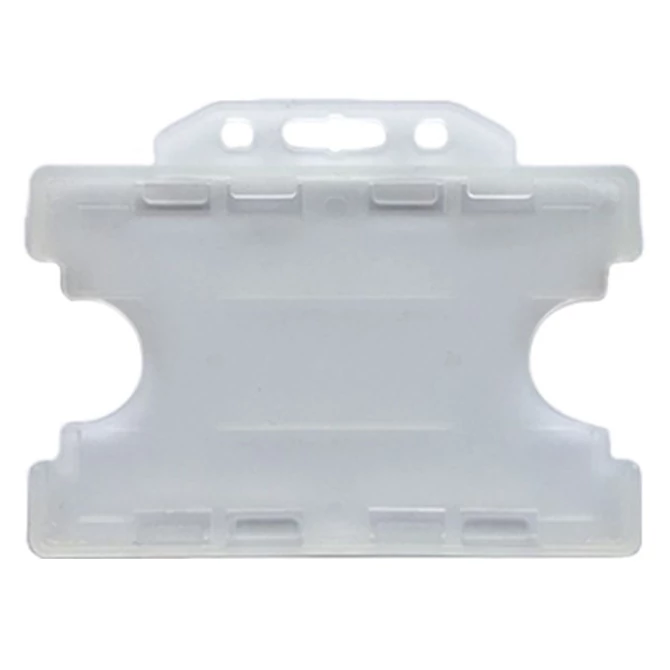 Azonosítókártya tartó Proximity fekvő 85x54mm opál 2 kártyás