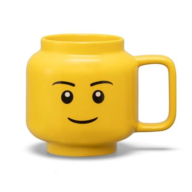 Bögre, kerámia, 530 ml, LEGO, Boy