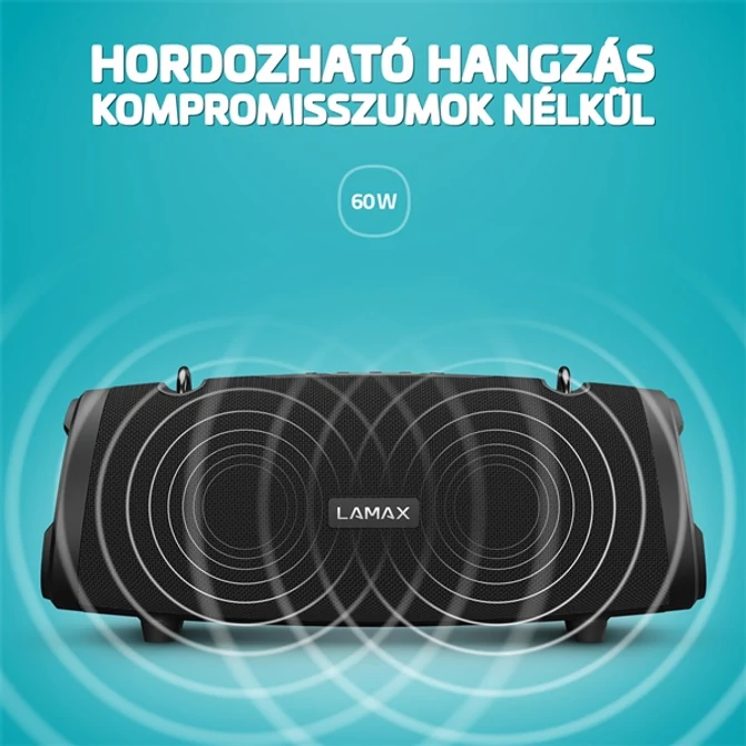 LAMAX Eclipse1 60W Bluetooth hangszóró