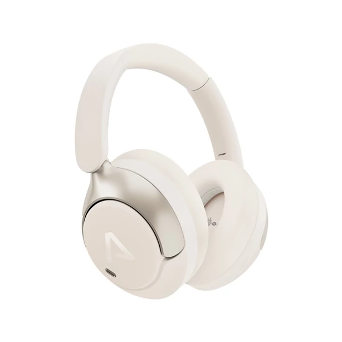 LAMAX HighComfort2 ANC aktív zajszűrős Bluetooth fehér fejhallgató