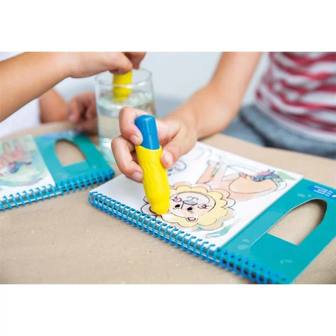 Színezőfüzet, vízbázisú, APLI Kids 