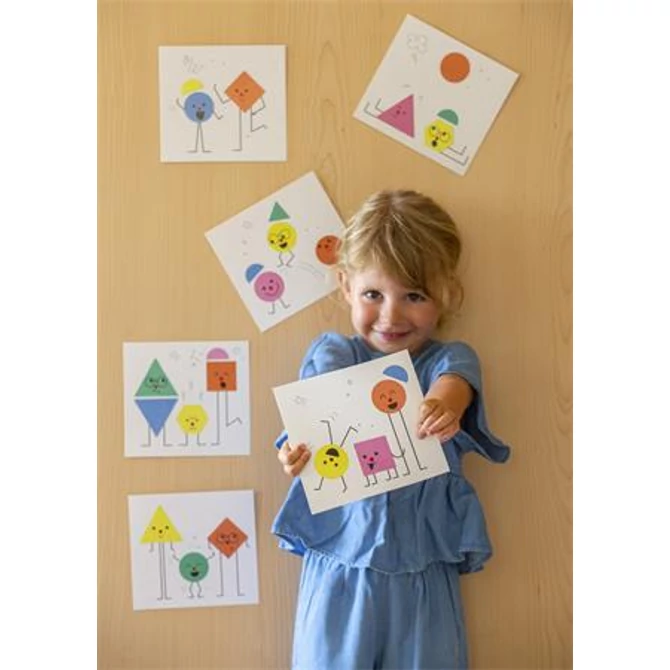 Geometriai matricás készlet, APLI Kids 