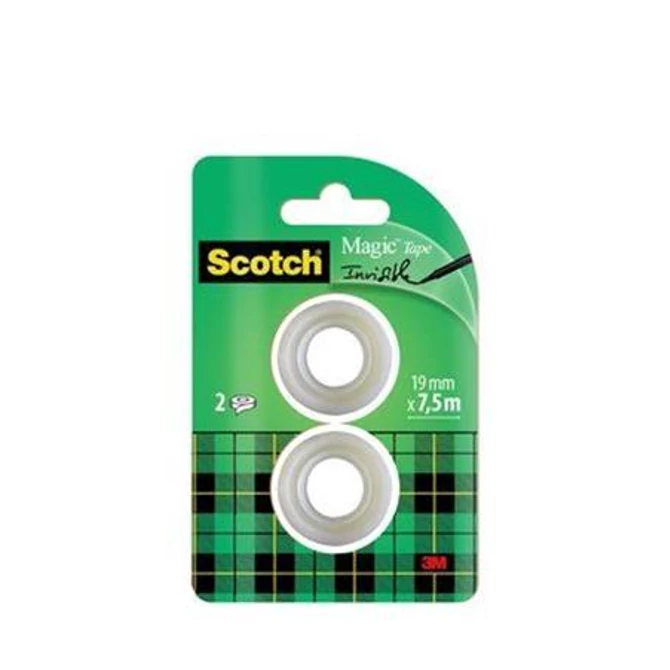Ragasztószalag, 19mm x 7,5 m, 3M SCOTCH 