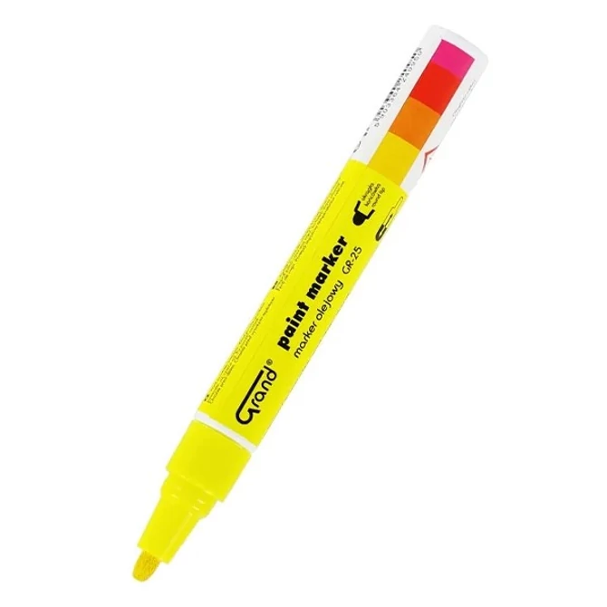 Lakkmarker GRAND GR-25 2-3 mm sárga