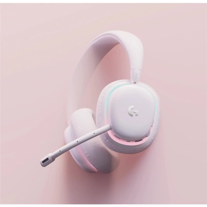 Logitech G735 vezeték nélküli fehér gamer headset