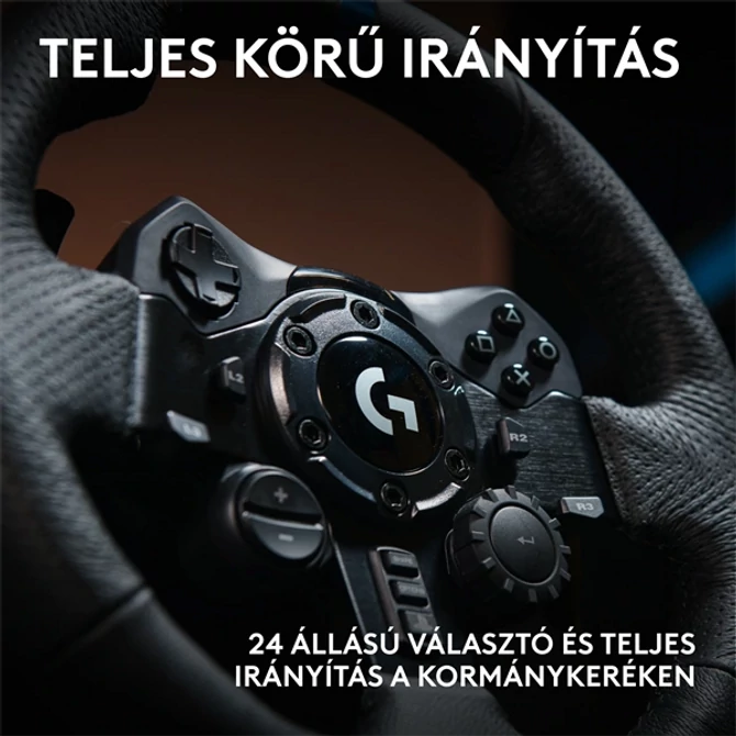 Logitech G923 Racing Wheel and Pedals PS4/PC kormány + pedálsor
