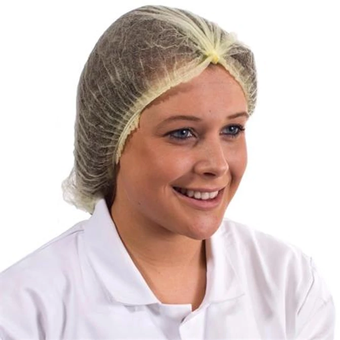 Egészségügyi hajháló, sárga, 100db/cs