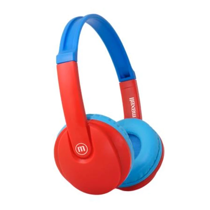 Maxell HP-BT350 BT KIDZ Kids Bluetooth Headset Blue/Red