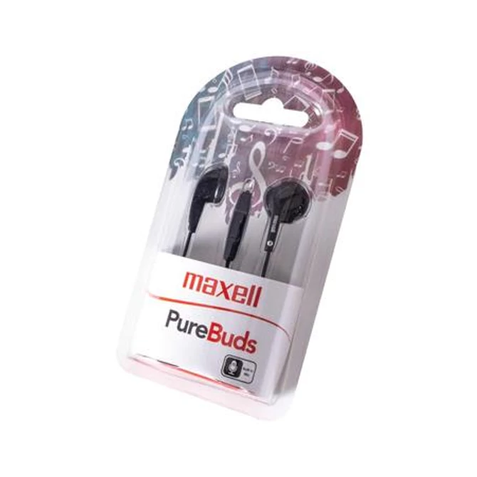 Maxell PureBuds Earphone Black