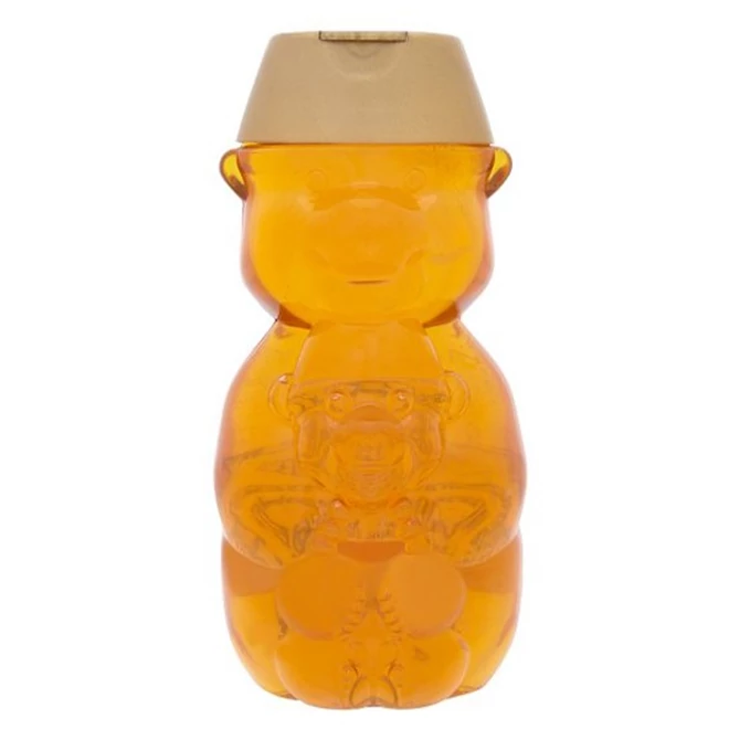 Virágméz, macis flakonban, 350 g