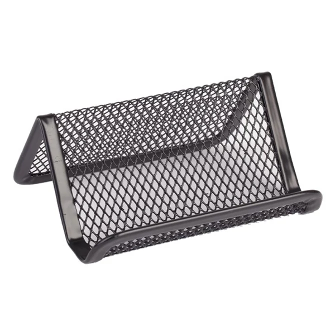 Fémhálós névjegytartó Fornax, fekete