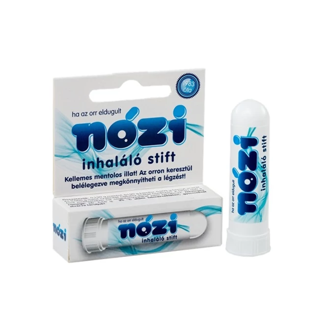 Légúttisztító stift, "Nózi"