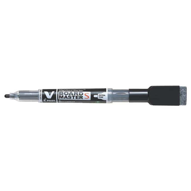Táblamarker, törlőkupakkal, 1,3 mm, EF, kúpos, PILOT 