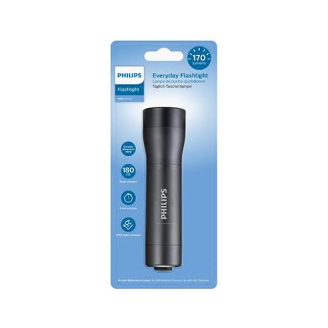 Elemlámpa, LED, 4xAAA, PHILIPS