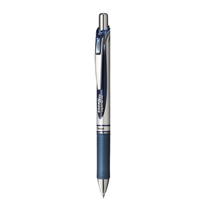Rollertoll zselés 0.7mm, Pentel EnerGel BL77-CAX, írásszín sötétkék