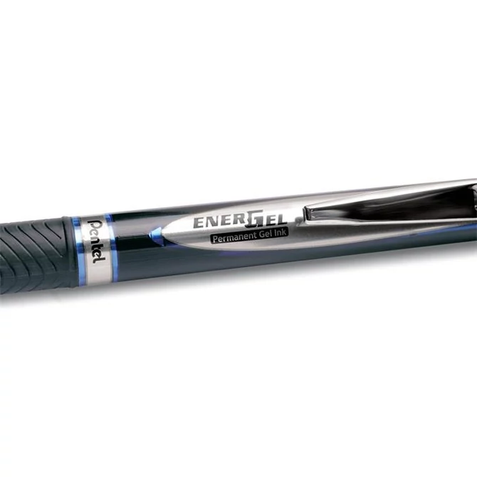 Golyóstoll nyomógombos 0,35mm, dokumentum toll BLP77 EnerGel Pentel, írásszín kék