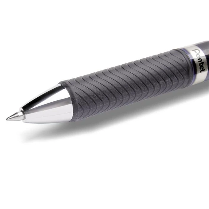 Golyóstoll nyomógombos 0,35mm, dokumentum toll BLP77 EnerGel Pentel, írásszín kék