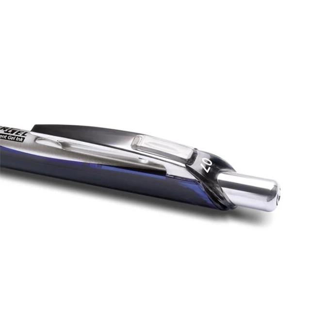 Golyóstoll nyomógombos 0,35mm, dokumentum toll BLP77 EnerGel Pentel, írásszín kék