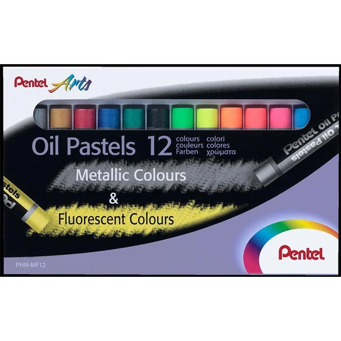 Olajpasztell kréta, PENTEL, 