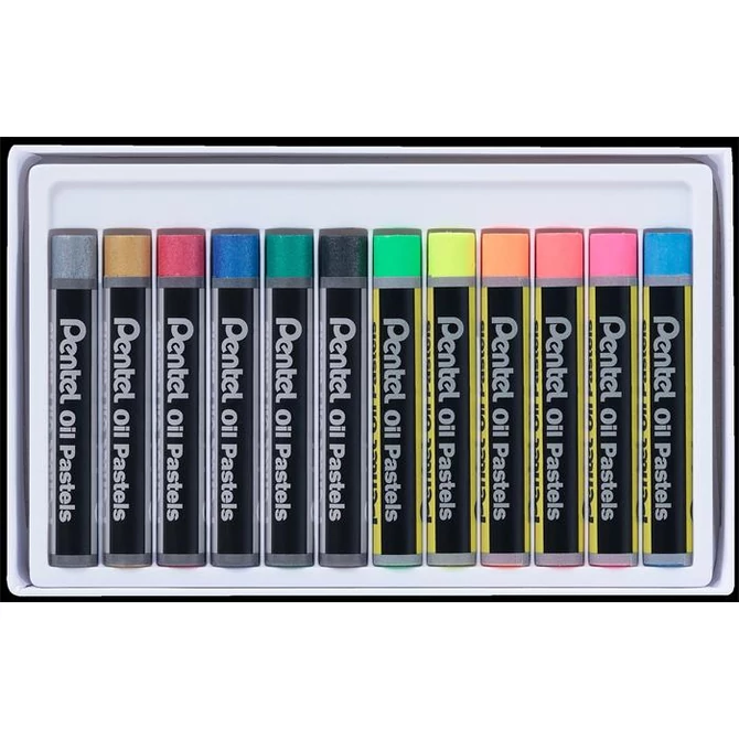 Olajpasztell kréta, PENTEL, 