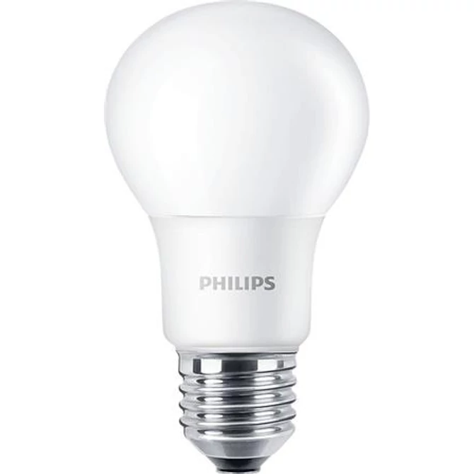LED izzó, E27, gömb, A60, 5W, 470lm, 4000K, PHILIPS 