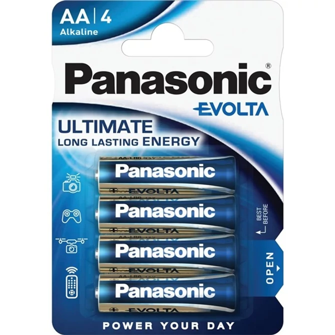 Elem, AA ceruza, 4 db, PANASONIC 