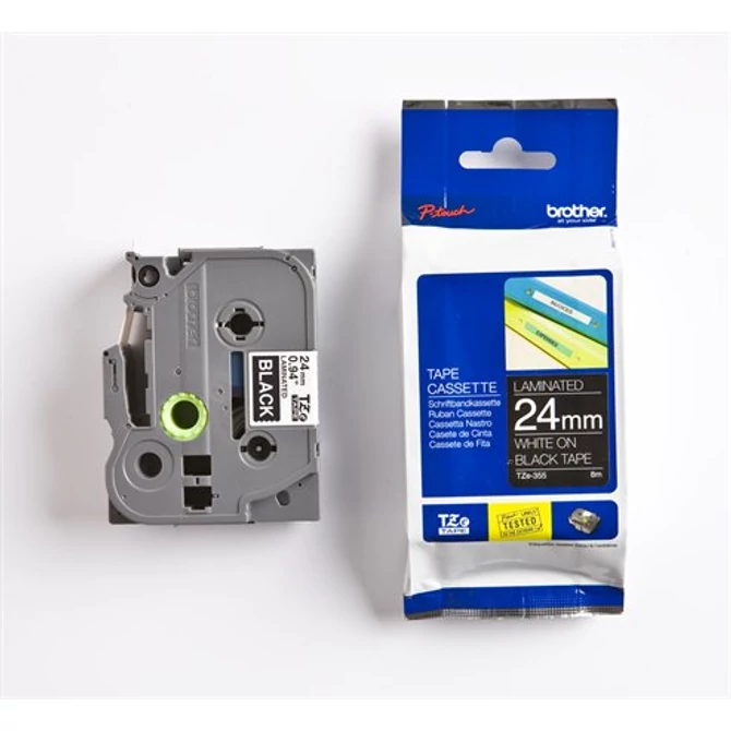 Feliratozógép szalag, 24 mm x 8 m, BROTHER, 