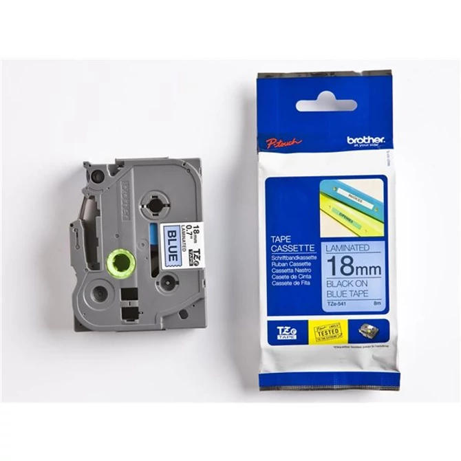 Feliratozógép szalag, 18 mm x 8 m, BROTHER, 