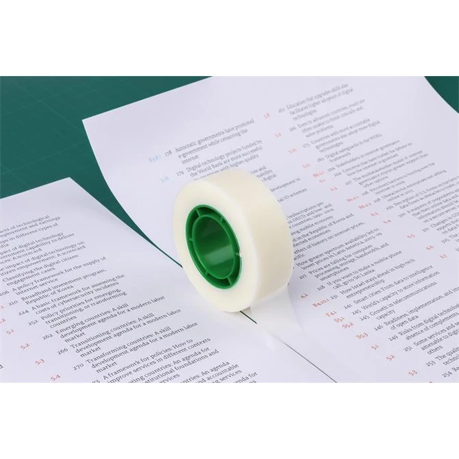 Ragasztószalag, írható, 19 mm x 33 m, APLI 