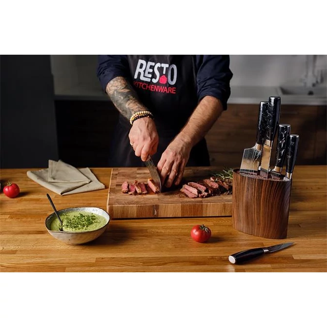 Santoku kés, 19 cm, RESTO 