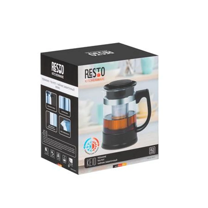 Teáskanna, belső szűrővel, 0,95 liter, RESTO 