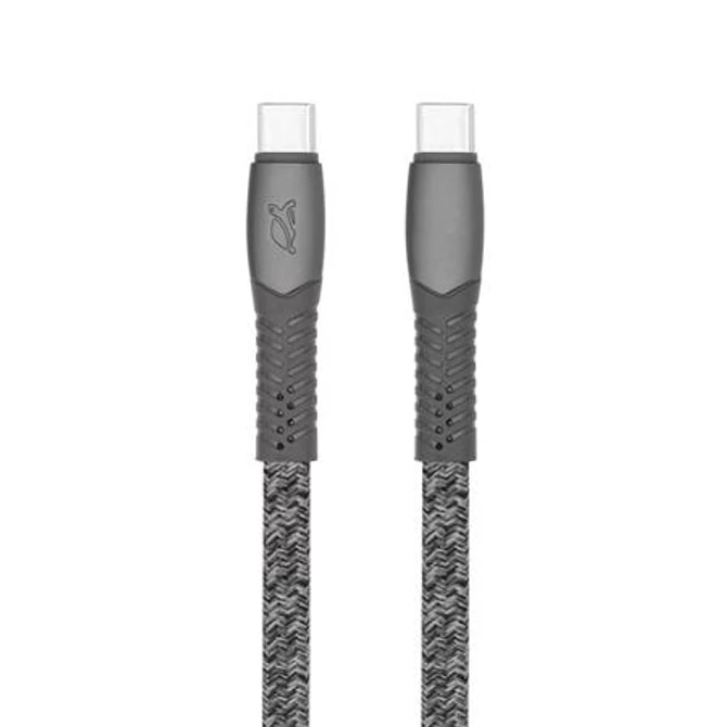 USB kábel, USB-C - USB-C, 1,2 m, RIVACASE 