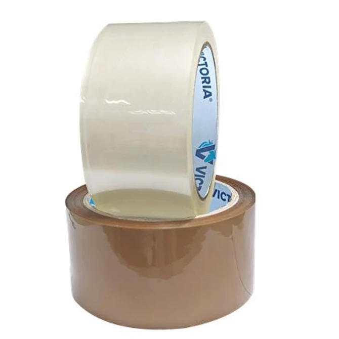 Csomagolószalag, 50mm x 60m, VICTORIA, átlátszó, 6db/cs