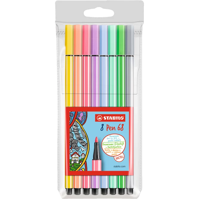 Rostirón készlet, 1 mm, STABILO 