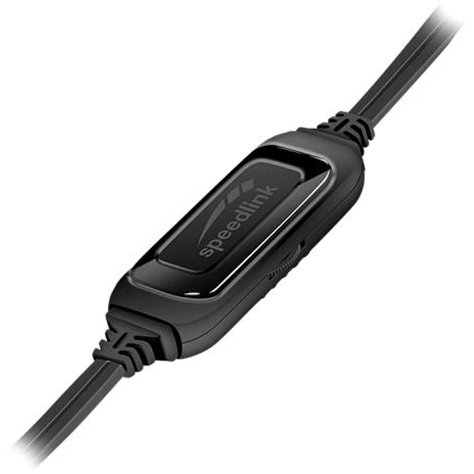 Fejhallgató, mikrofonnal, vezetékes, gaming, 3,5 mm jack, SPEEDLINK 