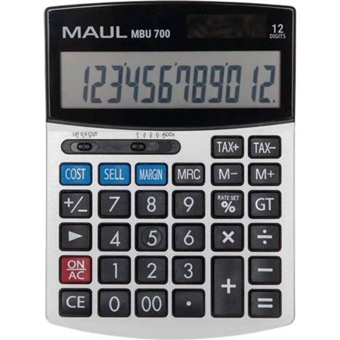 Számológép, asztali, 12 számjegy, MAUL 
