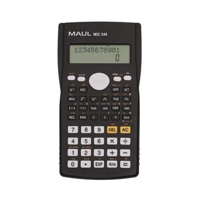 Számológép, tudományos, 240 funkció, MAUL 