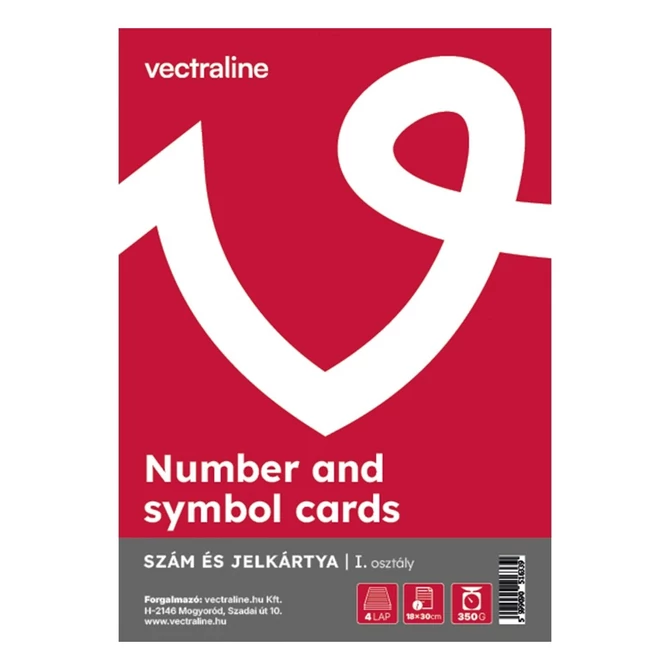 Szám és jelkártya I. o.