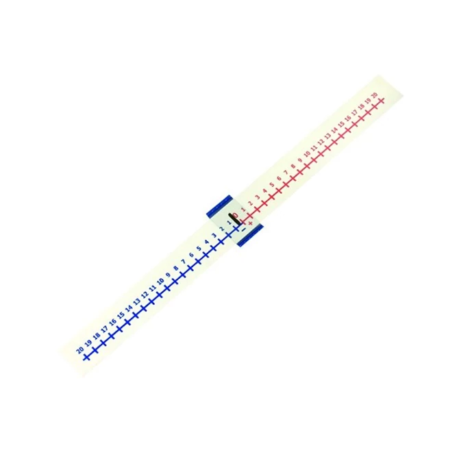 Számegyenes, műanyag