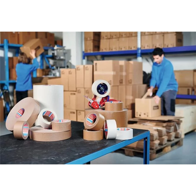 Csomagolószalag, papír, 50 mm x 50 m, TESA 