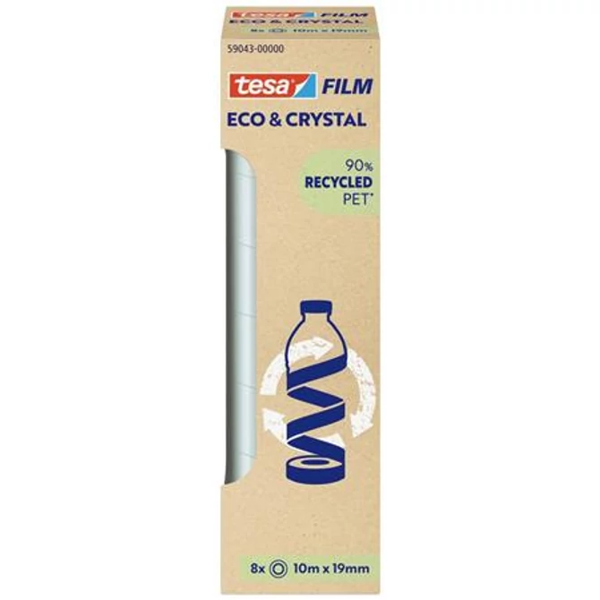Ragasztószalag, 8 db 19 mm x 10 m, TESA 