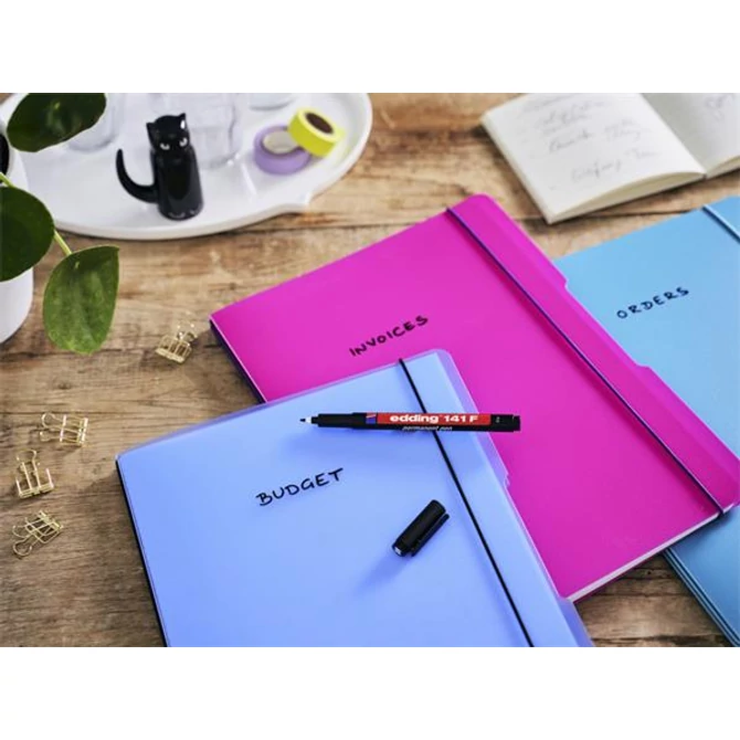 Alkoholos marker készlet, OHP, 0,6 mm, EDDING 