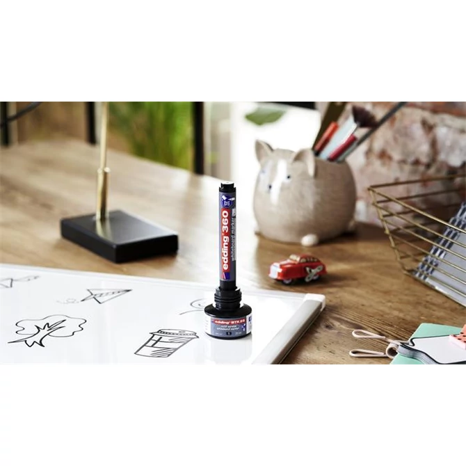 Tábla- és flipchart marker, 1,5-3 mm, kúpos, EDDING 