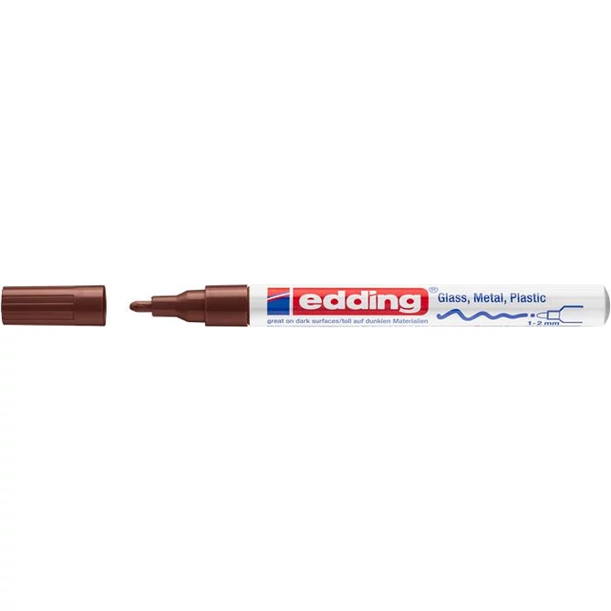 Lakkmarker, 1-2 mm, EDDING 