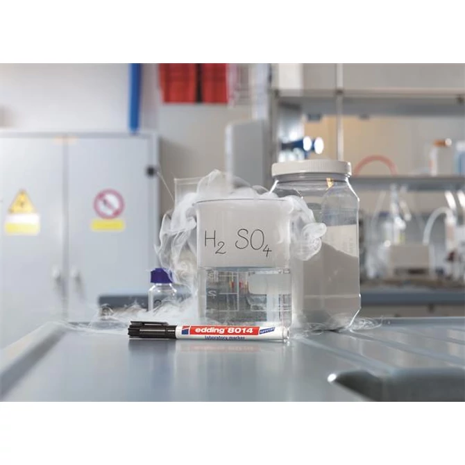 Laboratóriumi marker, 1 mm, kúpos, EDDING 